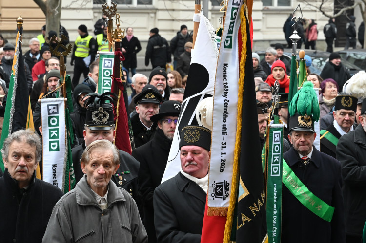 Hornický průvod a Zdař Bůh.