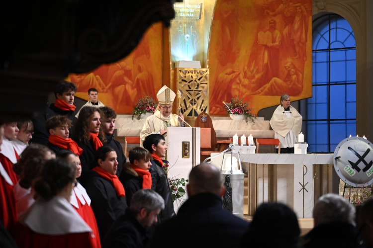 Hornický průvod a Zdař Bůh.