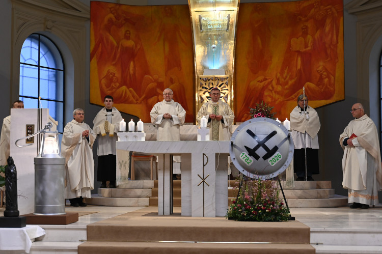 Hornický průvod a Zdař Bůh.