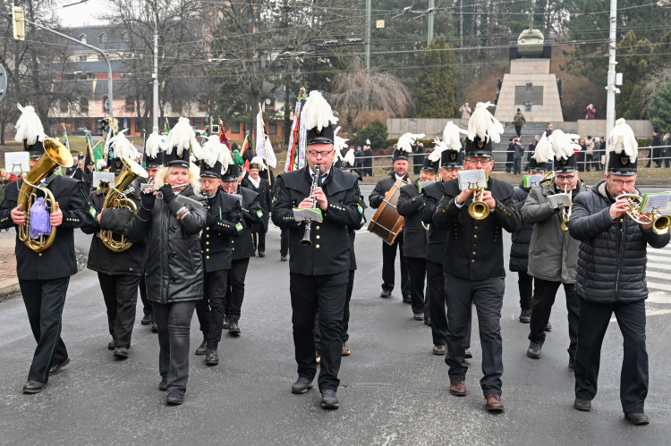 Hornický průvod a Zdař Bůh.