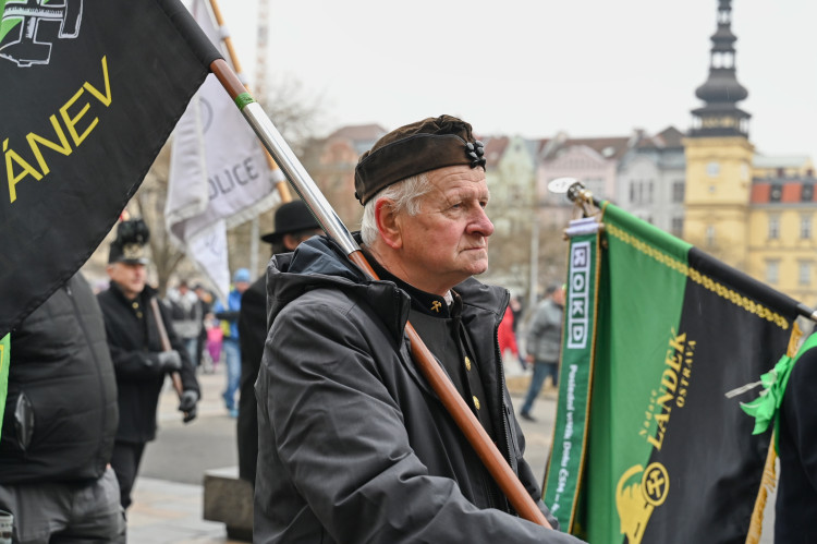 Hornický průvod a Zdař Bůh.