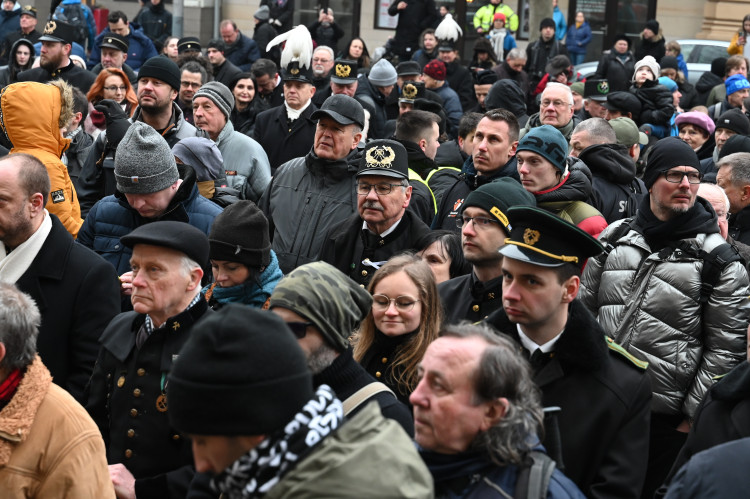 Hornický průvod a Zdař Bůh.