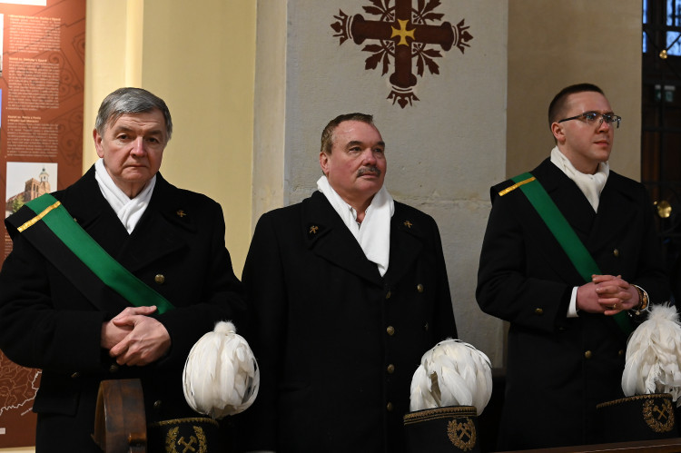 Hornický průvod a Zdař Bůh.