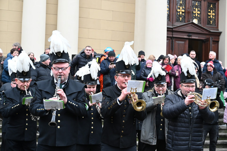 Hornický průvod a Zdař Bůh.