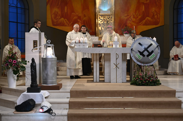 Hornický průvod a Zdař Bůh.