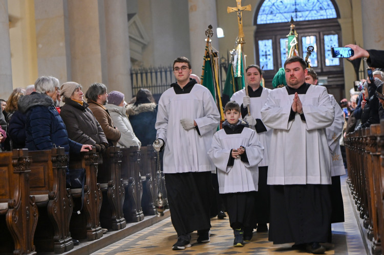 Hornický průvod a Zdař Bůh.