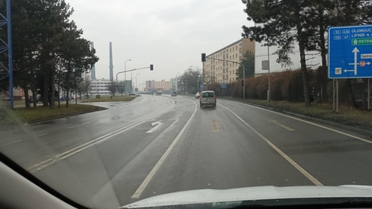 FOTOGALERIE: Tranzitní doprava z ulic Přerova po otevření dálnice D1 zmizela