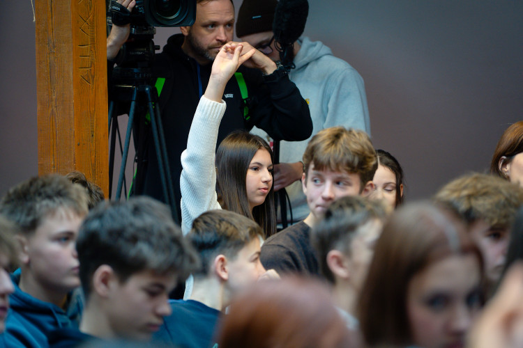 FOTOGALERIE: Návštěva prezidenta Pavla na ZŠ Generála Františka Fajtla