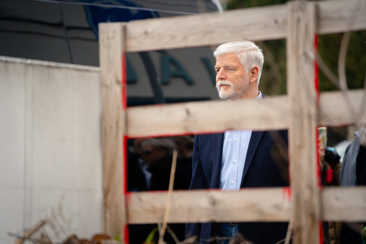 FOTOGALERIE: Prezident Pavel na Buďánkách