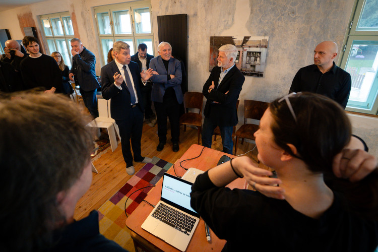 FOTOGALERIE: Prezident Pavel na Buďánkách