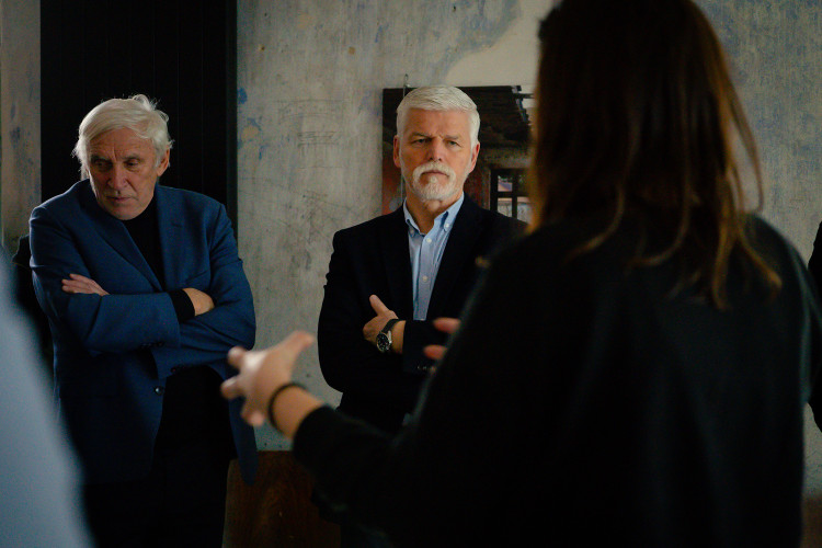 FOTOGALERIE: Prezident Pavel na Buďánkách