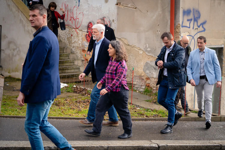 FOTOGALERIE: Prezident Pavel na Buďánkách