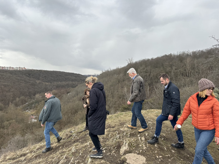 FOTOGALERIE: S prezidentem na vycházce