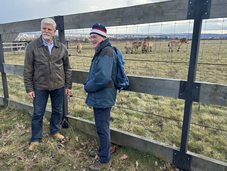 FOTOGALERIE: S prezidentem na vycházce