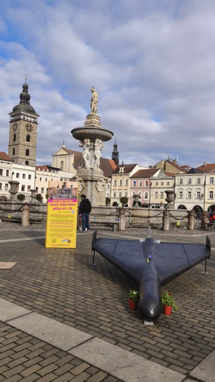 Společně za Ukrajinu. V Budějovicích si stovky lidí připomněly výročí invaze
