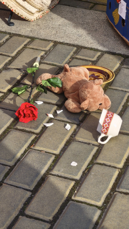 Společně za Ukrajinu. V Budějovicích si stovky lidí připomněly výročí invaze