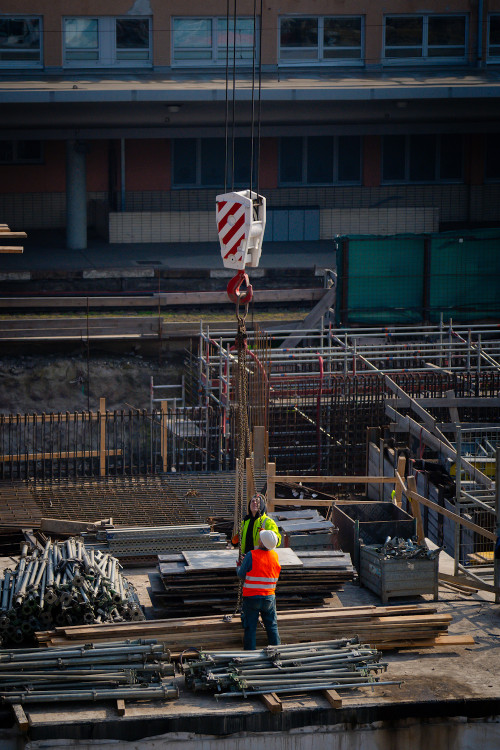 FOTO: Smíchovské nádraží roste před očima. První nástupiště dokončí letos