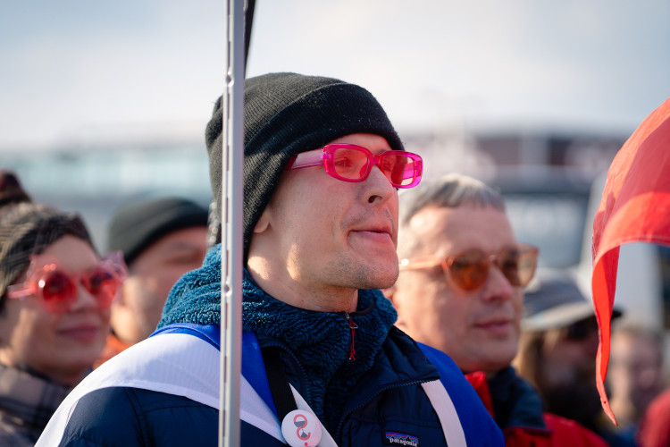 FOTOGALERIE: Podívejte se, jak probíhala demonstrace na Letné