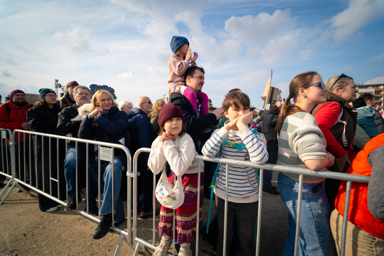 FOTOGALERIE: Podívejte se, jak probíhala demonstrace na Letné