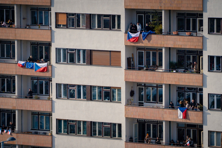 FOTOGALERIE: Podívejte se, jak probíhala demonstrace na Letné
