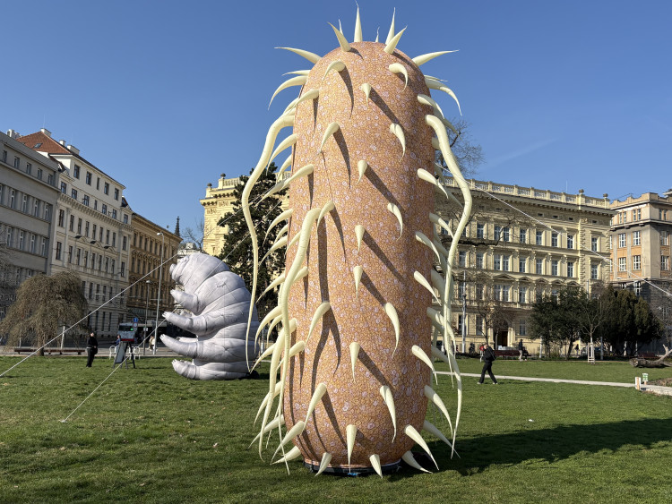FOTOGALERIE: Moravák obsadila obří nafukovací monstra