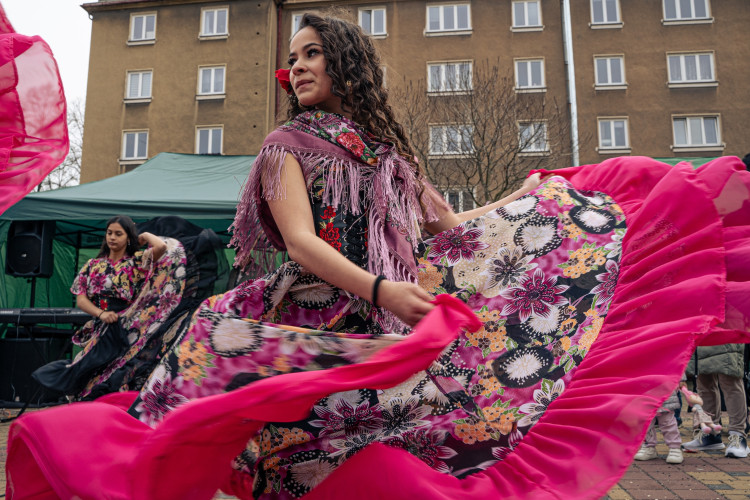 FOTOGALERIE: Hudba, tanec a radost. Romové v Havířově oslavili svůj svátek