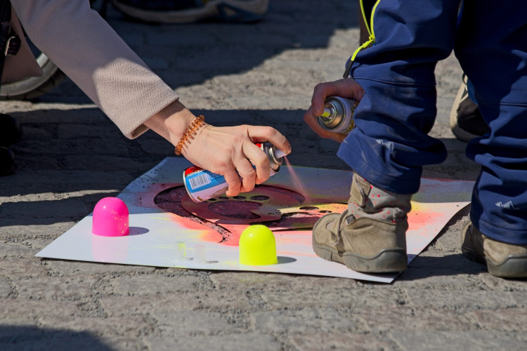 FOTOGALERIE: Kočárky i klepeta. Pochod pro život měl v Praze divoký průběh