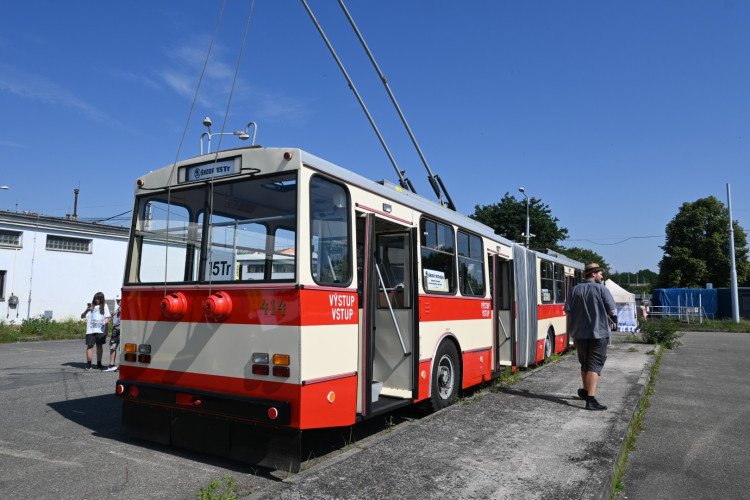 Trolejbusové oslavy v Plzni