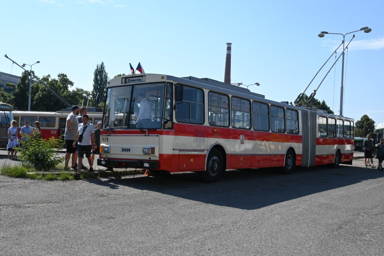 Trolejbusové oslavy v Plzni