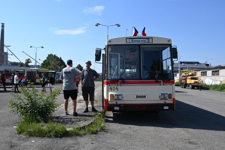 Trolejbusové oslavy v Plzni
