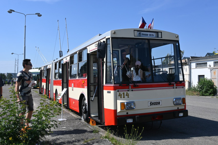 Trolejbusové oslavy v Plzni