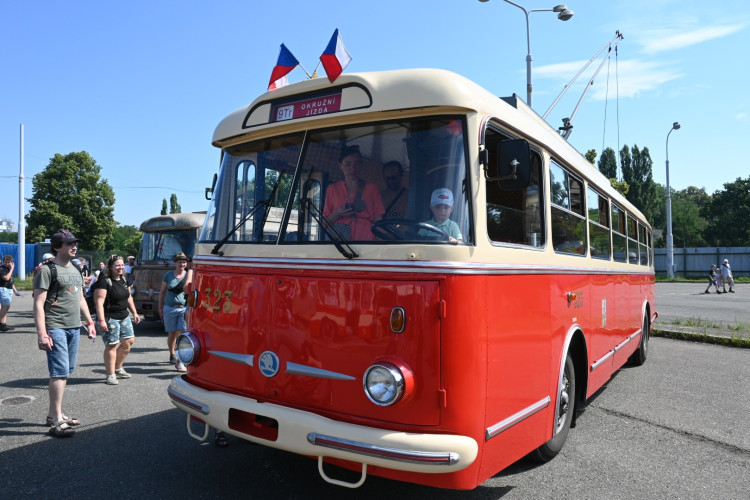 Trolejbusové oslavy v Plzni
