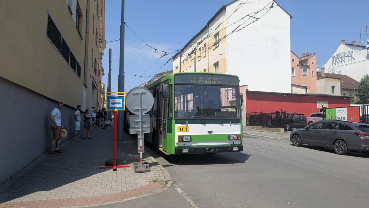 Trolejbusové oslavy v Plzni