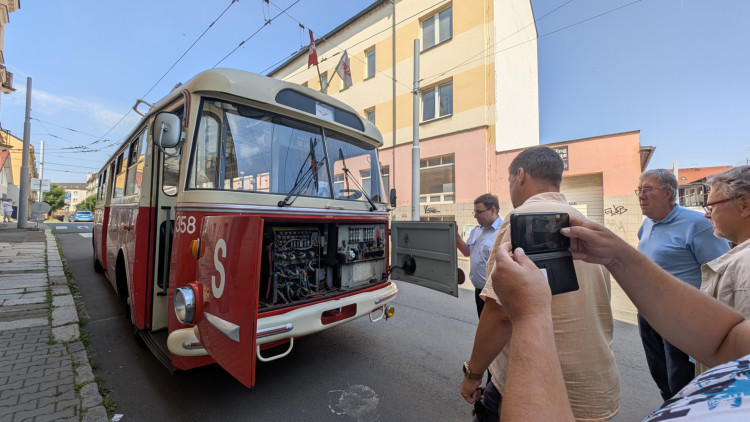 Trolejbusové oslavy v Plzni