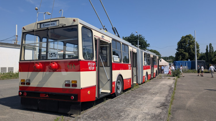Trolejbusové oslavy v Plzni