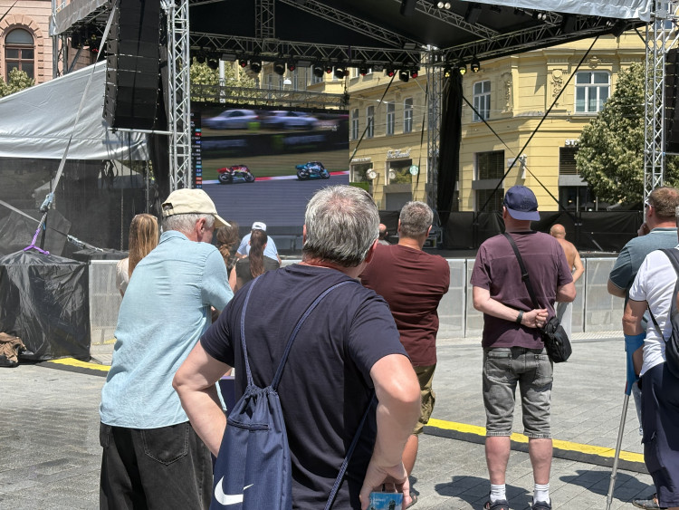 FOTO: Fanoušci MotoGP na Svoboďáku