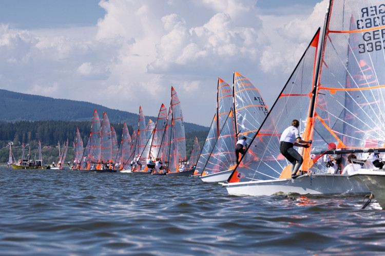 Lipno poprvé hostí evropský šampionát jachtařů
