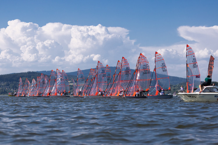 Lipno poprvé hostí evropský šampionát jachtařů