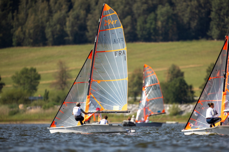 Lipno poprvé hostí evropský šampionát jachtařů