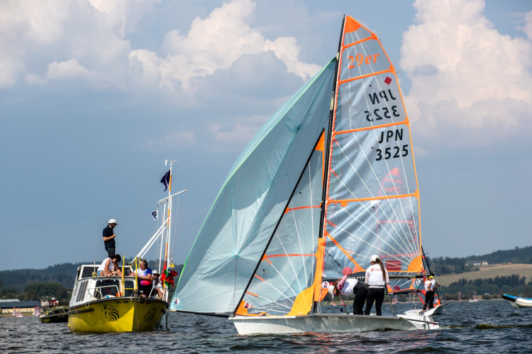 Lipno poprvé hostí evropský šampionát jachtařů