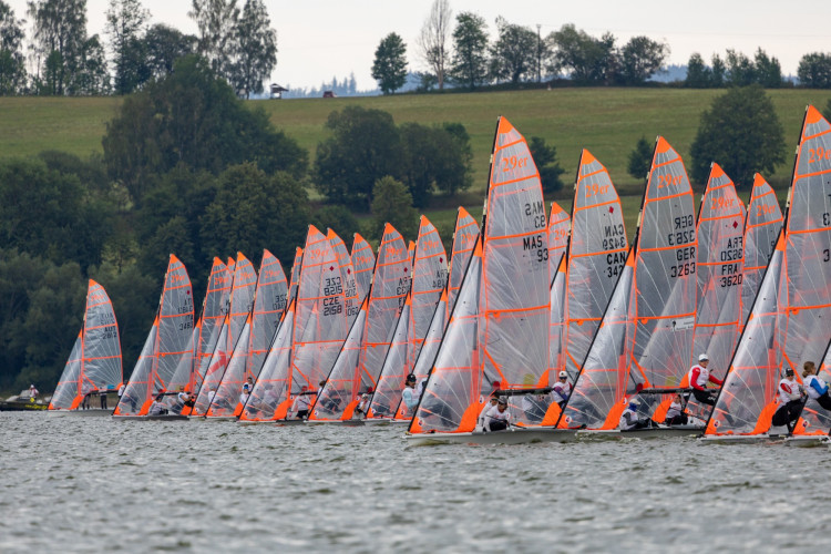 Lipno poprvé hostí evropský šampionát jachtařů