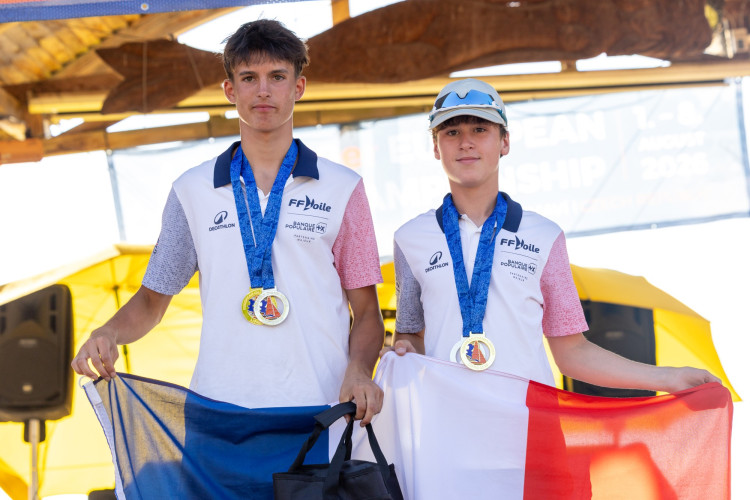 FOTO: Lipno zná mistry Evropy v jachtingu ve třídě 29er