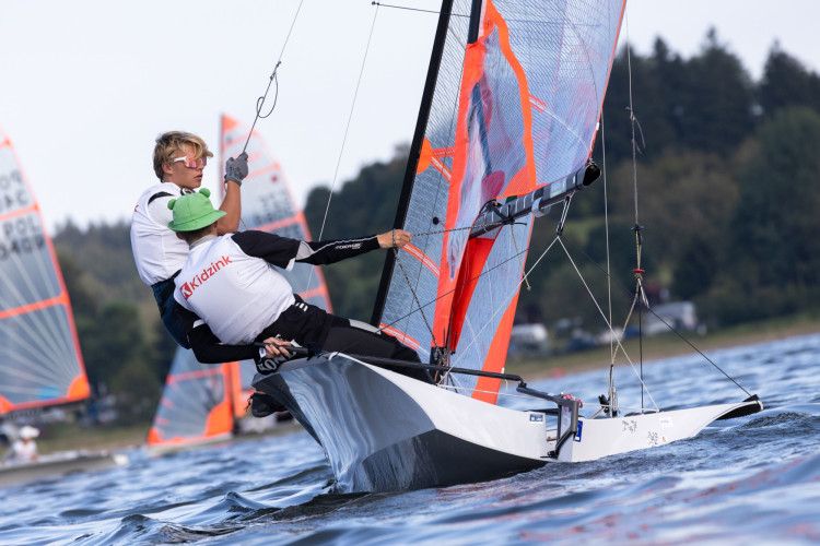 FOTO: Lipno zná mistry Evropy v jachtingu ve třídě 29er