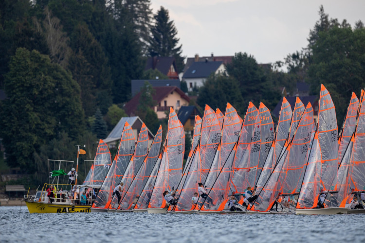 FOTO: Lipno zná mistry Evropy v jachtingu ve třídě 29er
