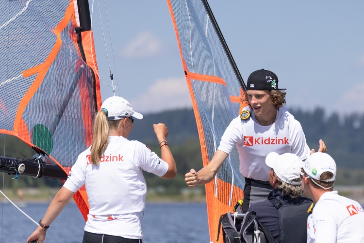 FOTO: Lipno zná mistry Evropy v jachtingu ve třídě 29er
