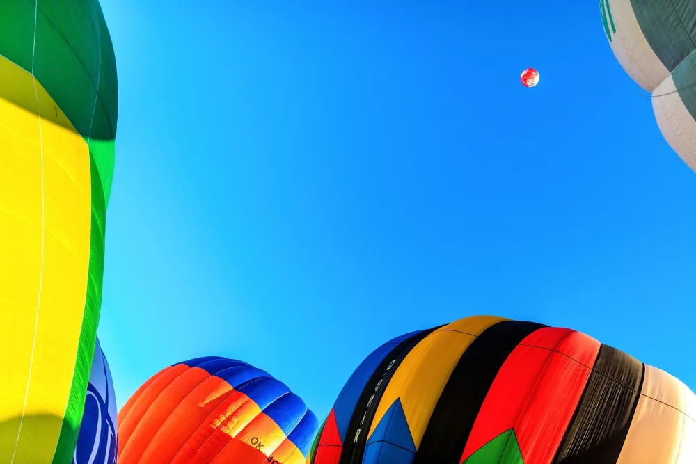 Z balonu budete mít Alpy jako na dlani Foto: Jiří Částka