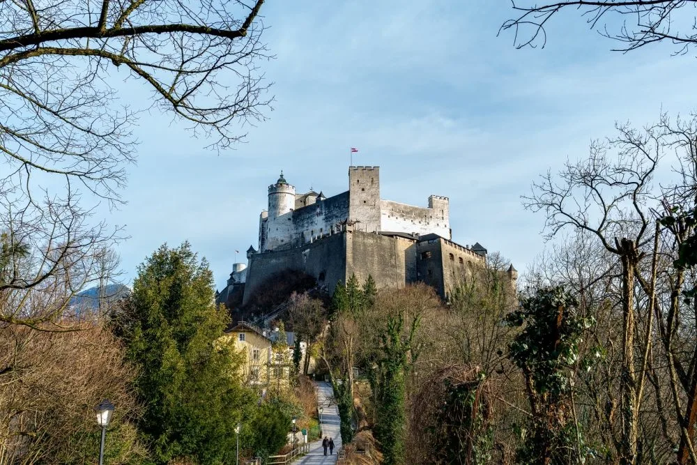 Salcburská pevnost Hohensalzburg Foto: Jiří Částka