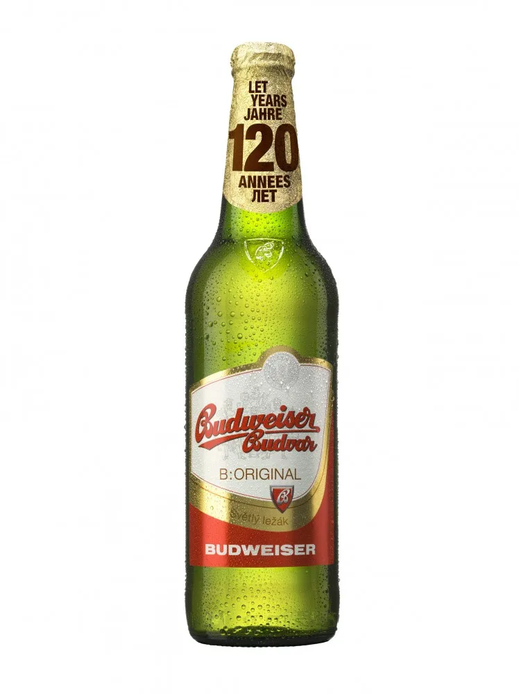Ležák BWB - krčková etiketa 120 let
