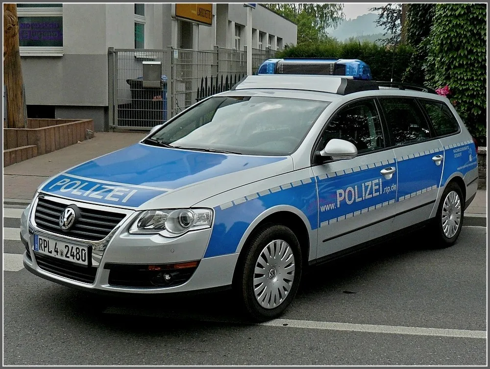 Německá policie, foto: fahrzeugbilder.de