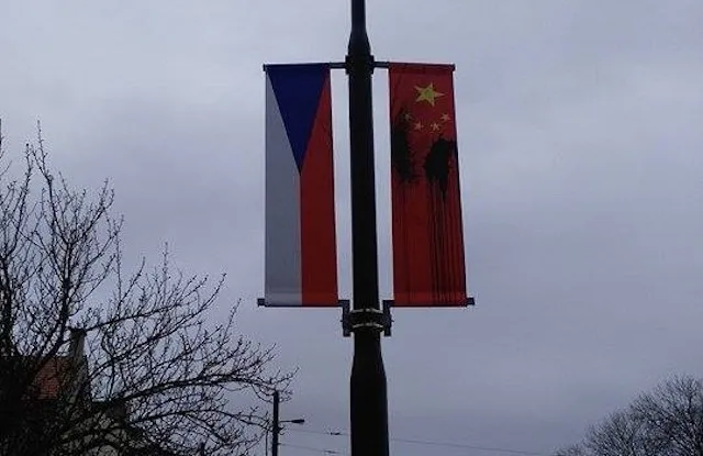 Poškozené vlajky